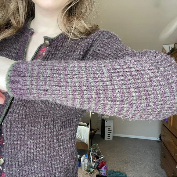 Vintage button up cardigan - Picture 3 of 3